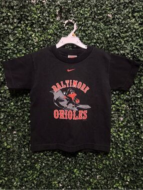 NIKE CHILD'S BALTIMORE ORIOLES BASEBALL SHORT SLEEVE T-SHIRT